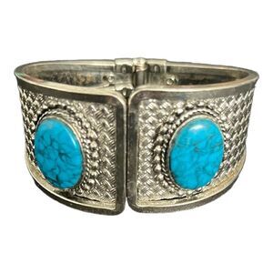 Vintage Faux Turquoise Bracelet